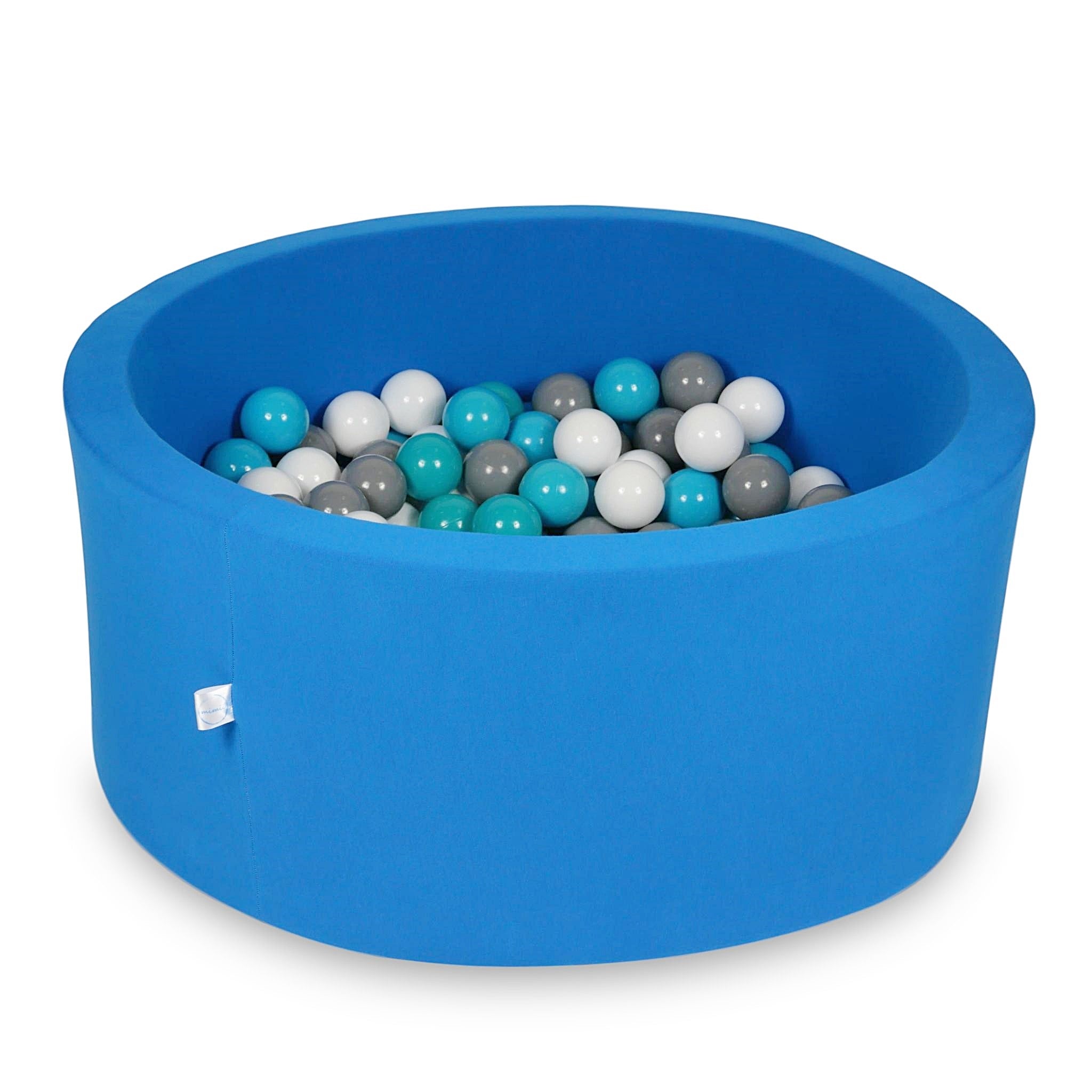 Piscine à balles en bleue 90x40 cm avec 300 balles