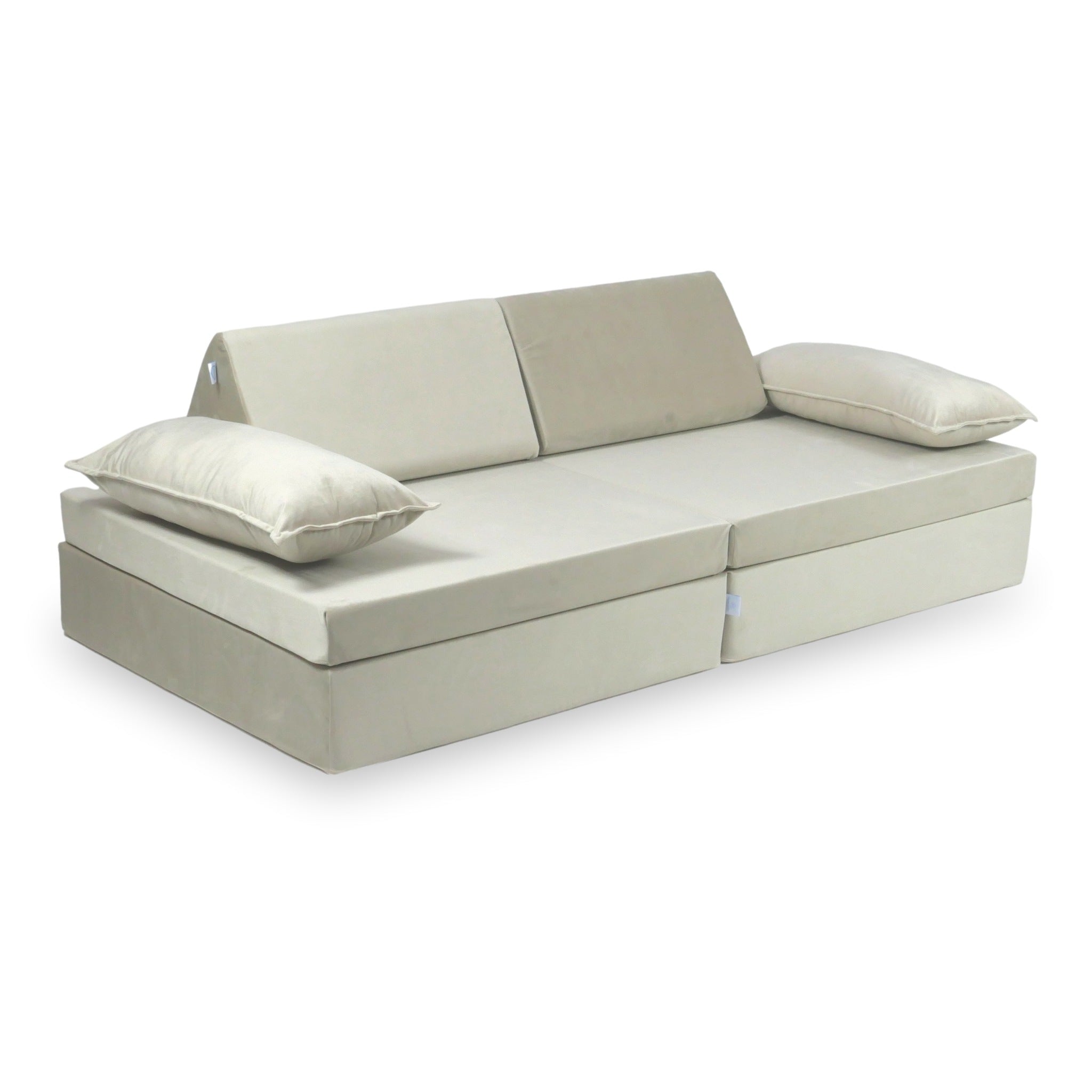 Luxuriöses Montessori-Spielsofa aus Samt