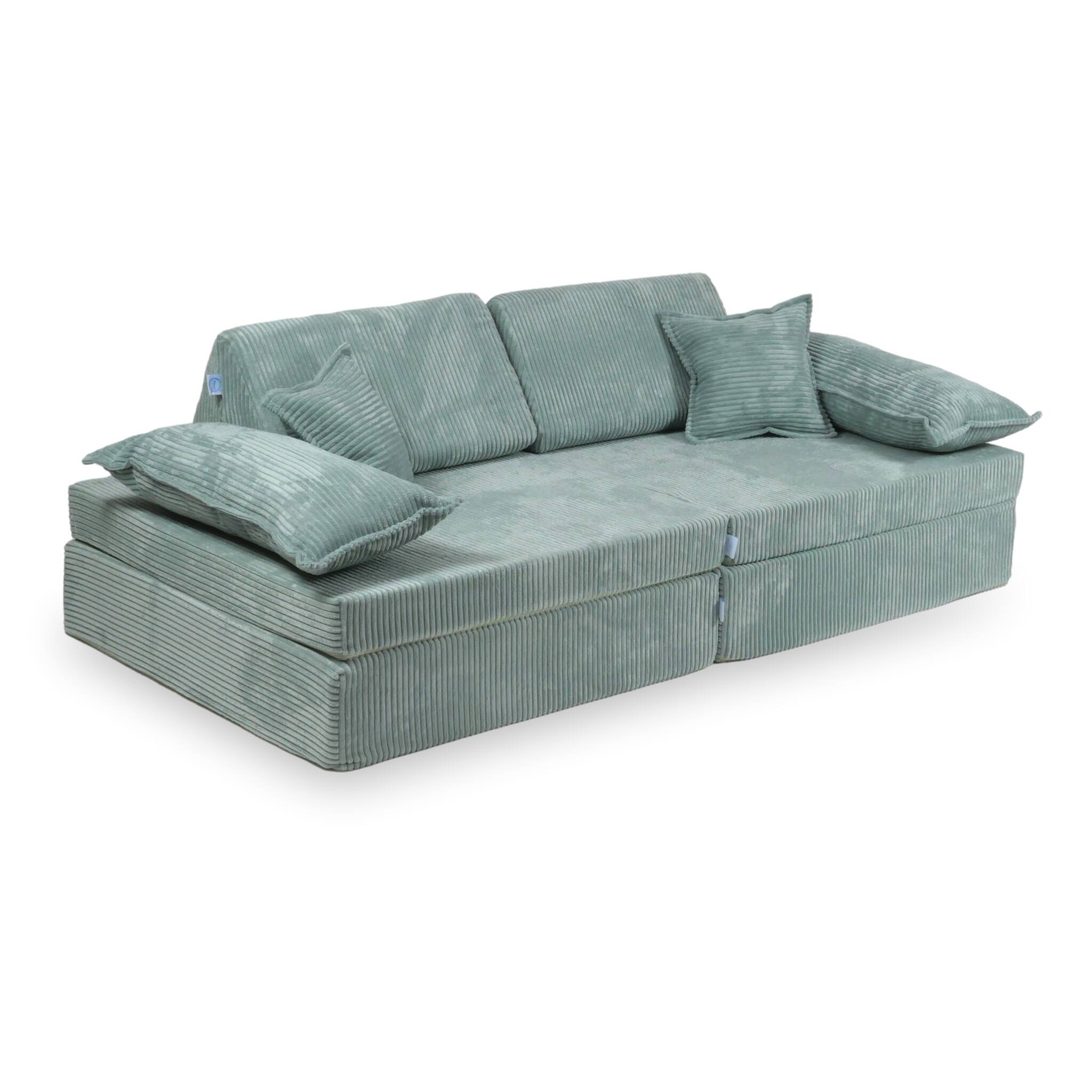 Luxuriöses Montessori-Spielsofa aus Cord