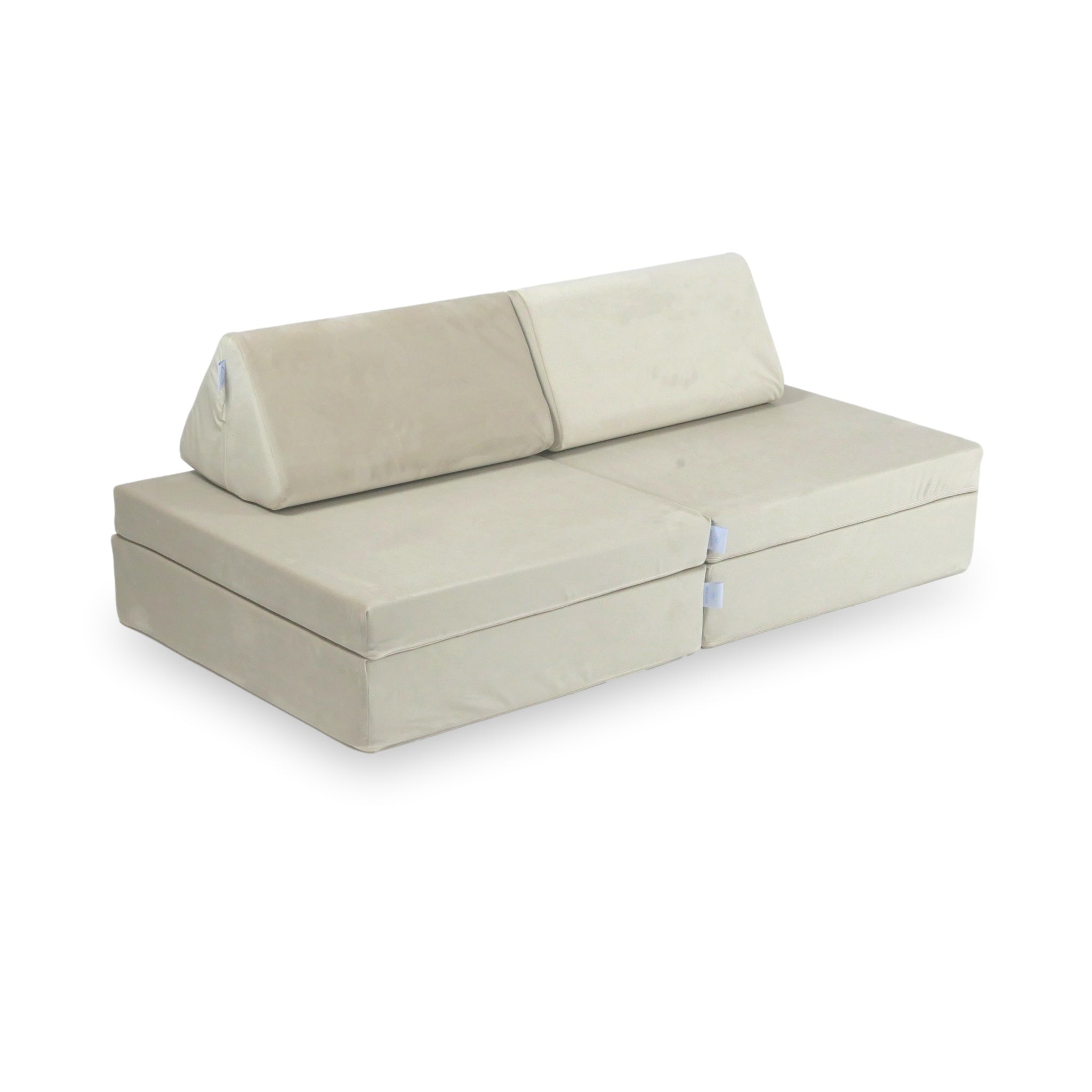 Mini Comfort Montessori Spielsofa aus Samt