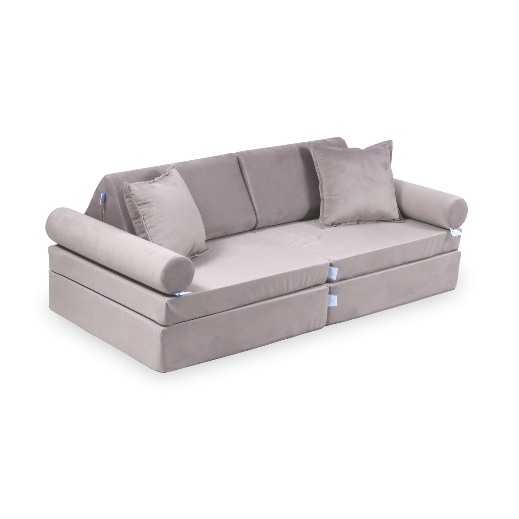 Mini Comfort Montessori Spielsofa aus Samt