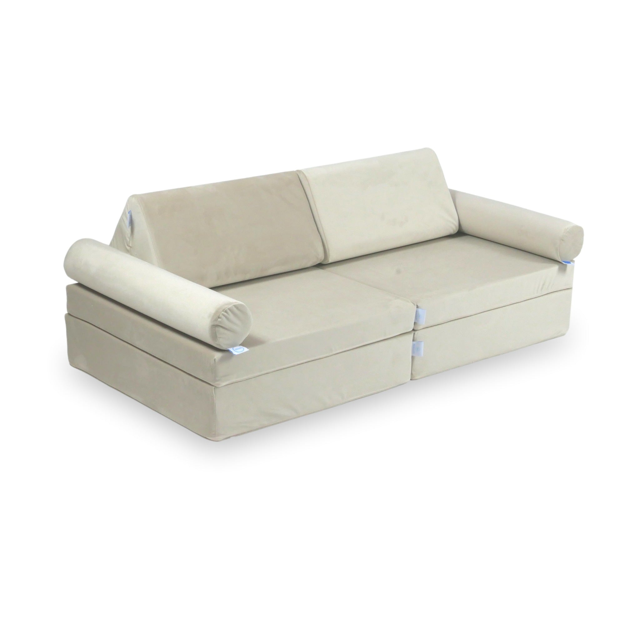 Mini Comfort Montessori Spielsofa aus Samt