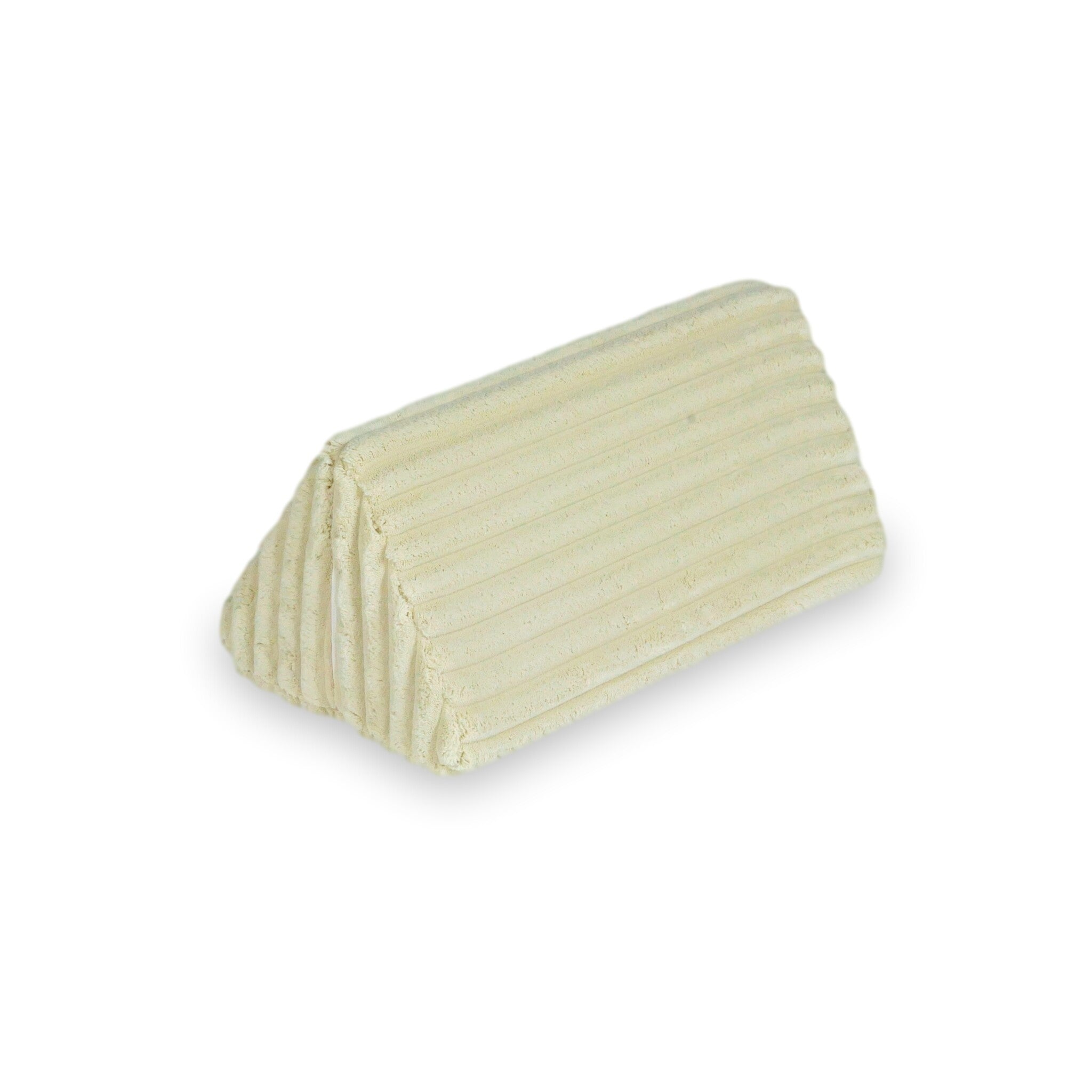 Petit triangle pour canapé Montessori en tissu gaufré