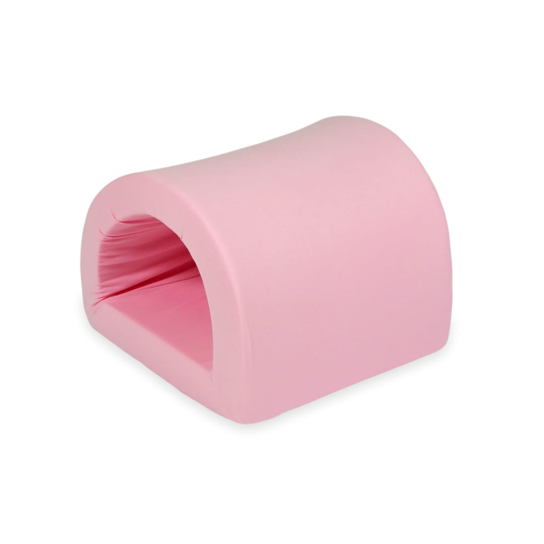 Schaumstoffbrücke für den Spielplatz, puderrosa