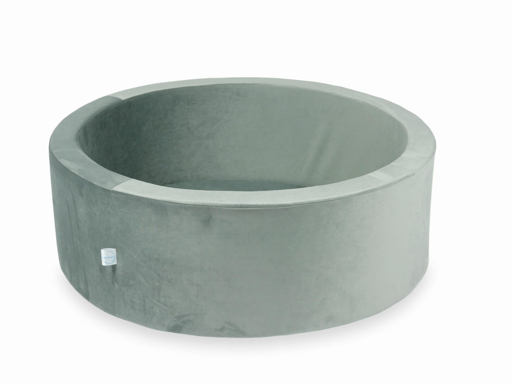 90x30 Samtgraues Bällebad (Bälle nicht enthalten)