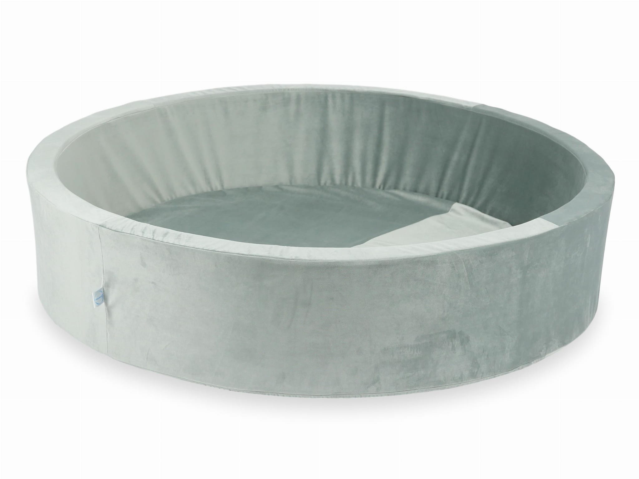 130x30 Samtgraues Bällebad (Bälle nicht enthalten)