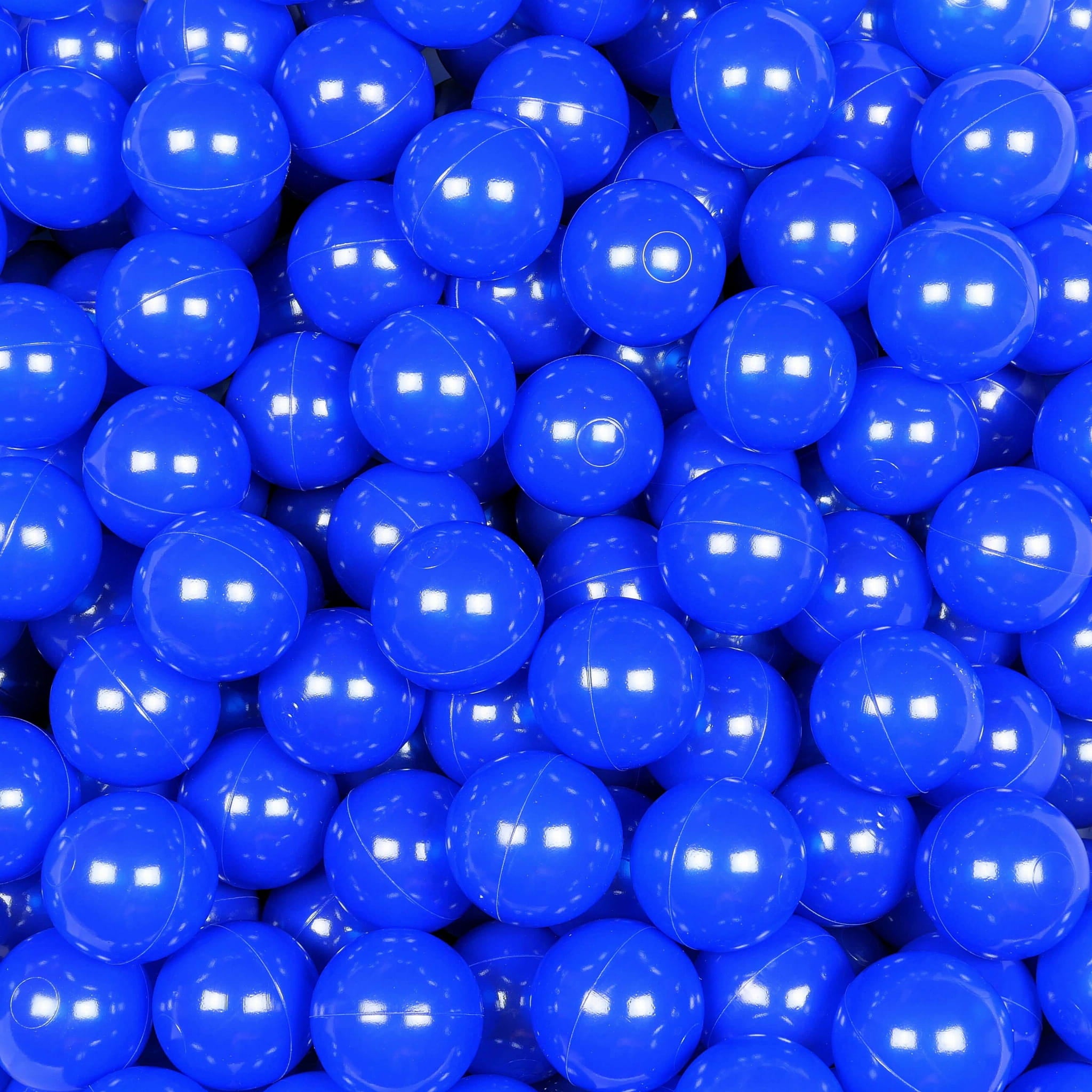 400 blaue Spielbälle, 7 cm Durchmesser