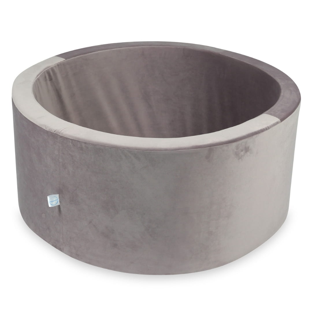 90x40 Samt-Bällebad in Lila (Bälle nicht enthalten)