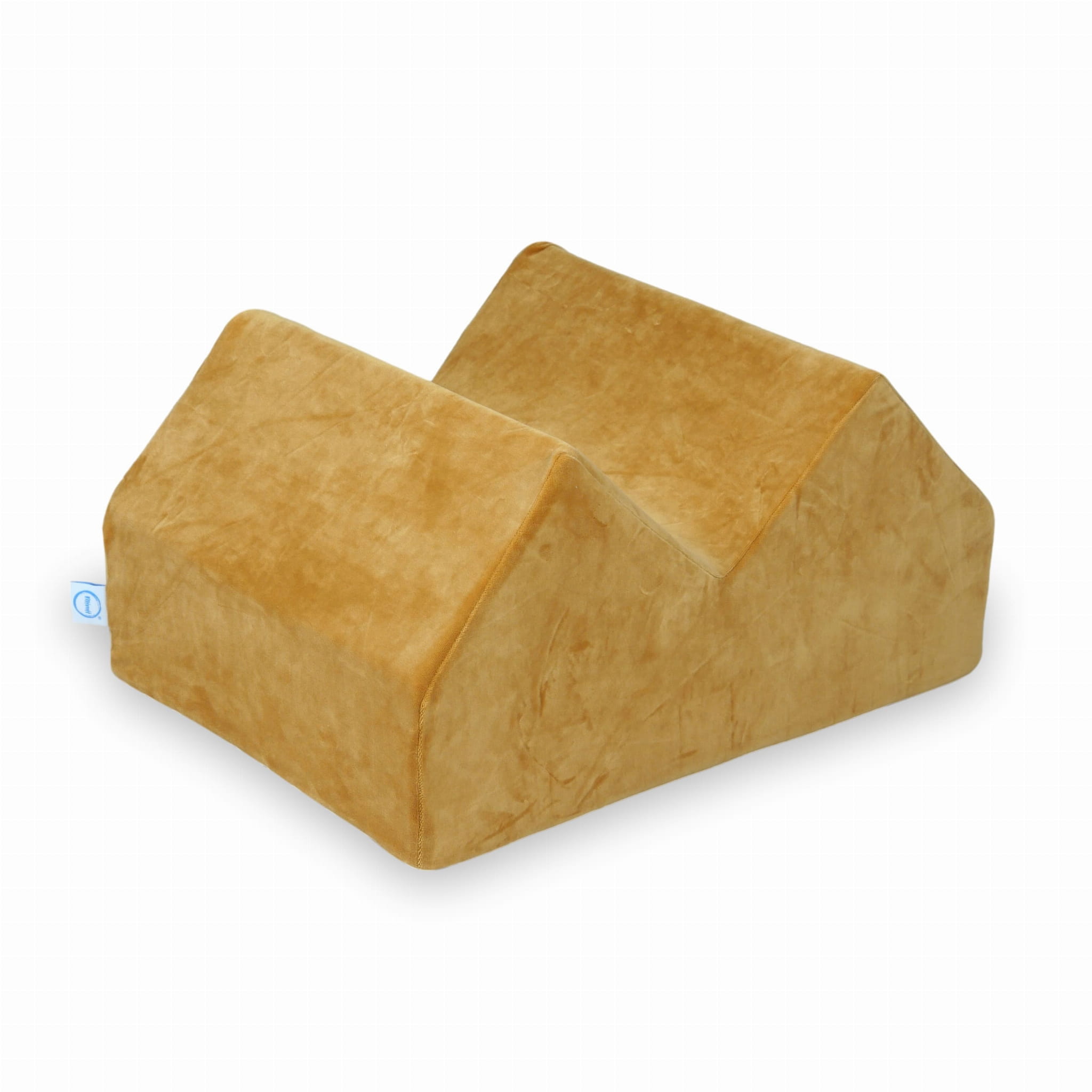 Samtweiche, karamellfarbene Schaumstoff-Spielberge