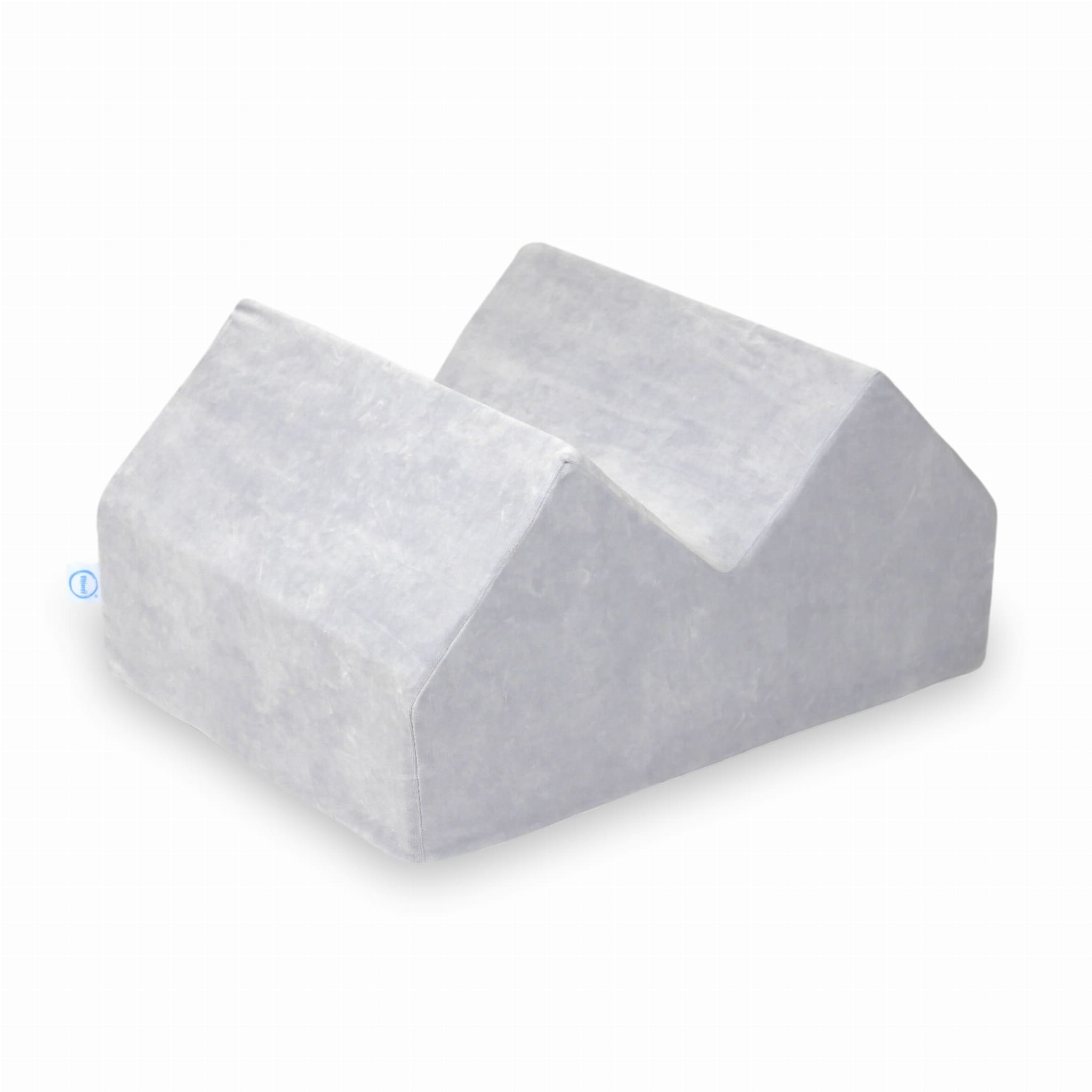 Spielplatzhalterungen aus samtweichem, hellgrauem Schaumstoff