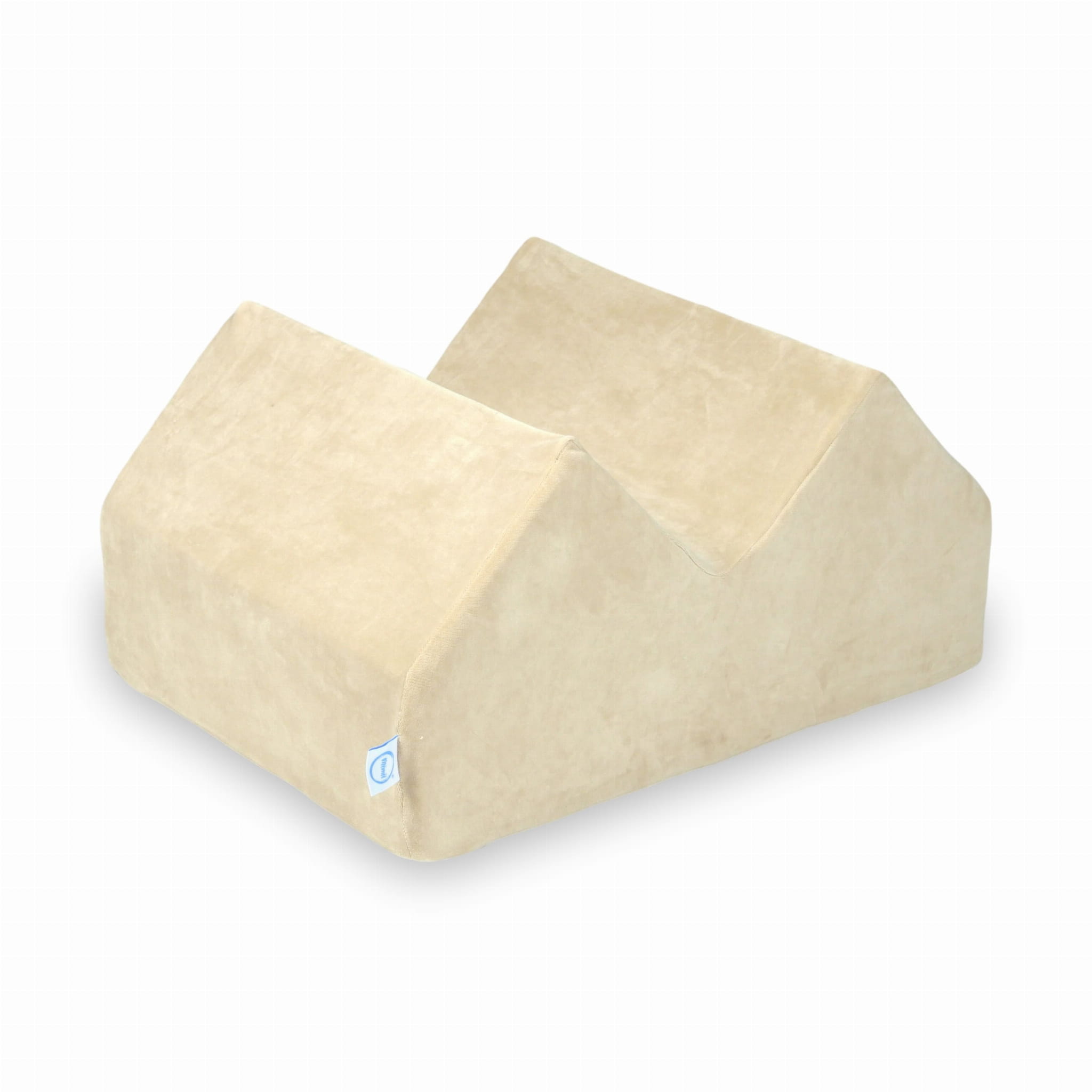 Spielplatzhalterungen aus samtweichem, beigefarbenem Schaumstoff