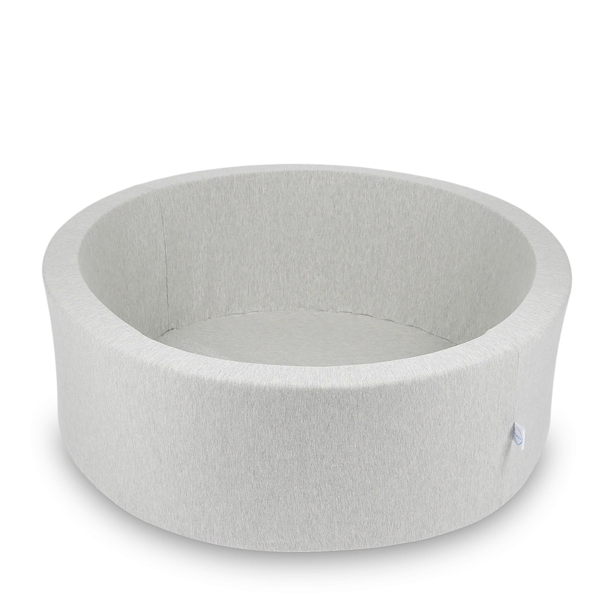 90x30cm Hellgraues Bällebad (Bälle nicht enthalten)