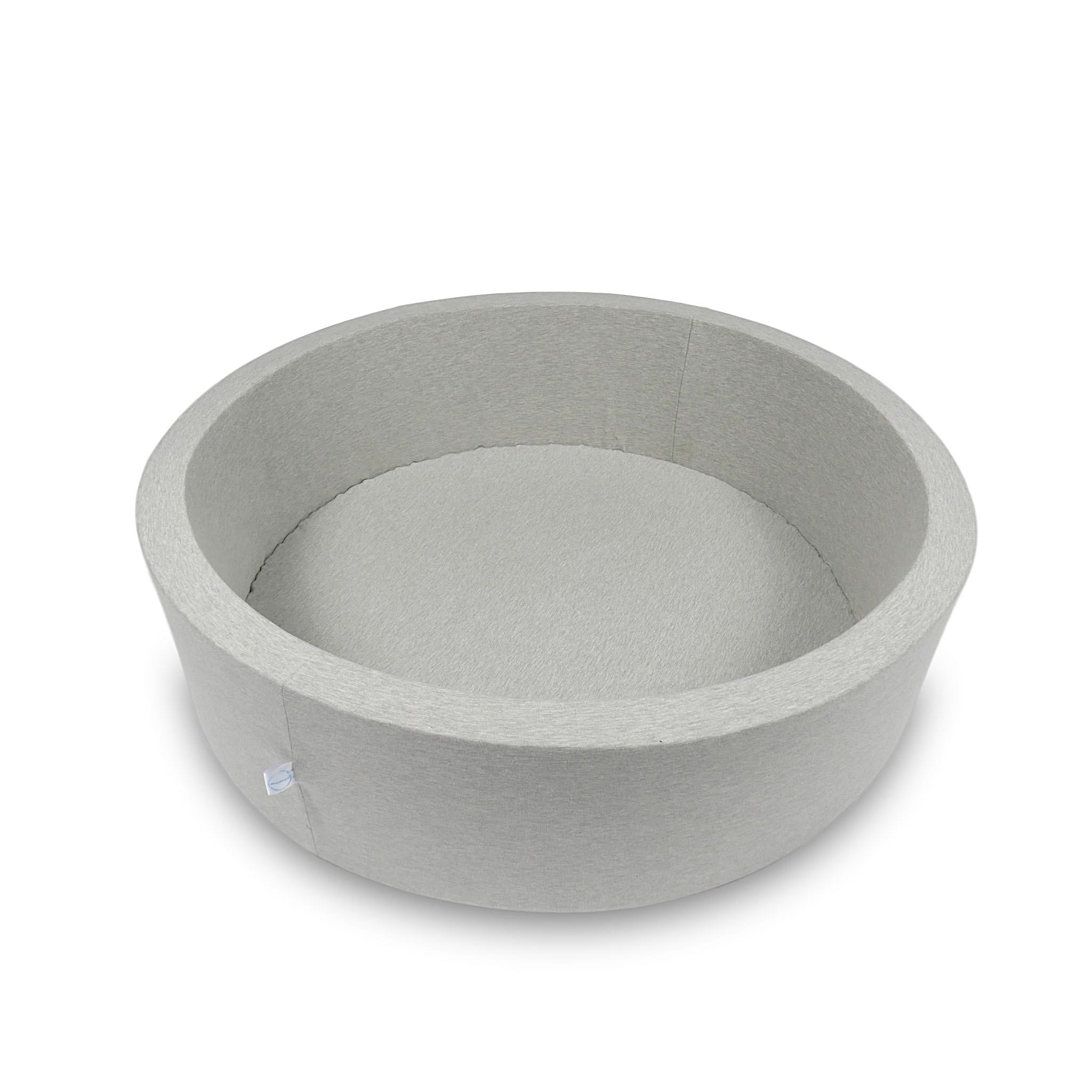 Bällebad 110x30cm, hellgrau, ohne Bälle